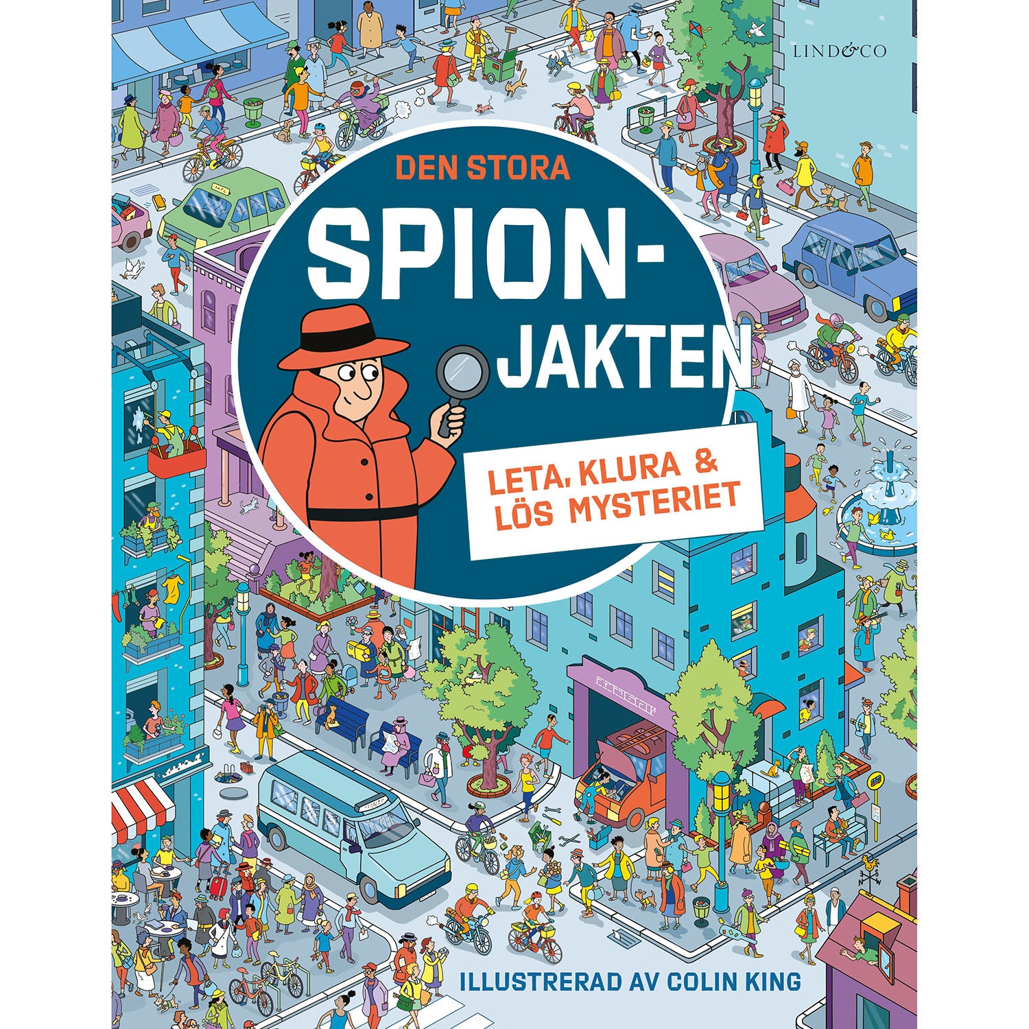 LIND & CO Den stora spionjakten : leta,